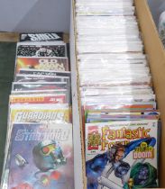 250 assorted Marvel comics, including Ant Man, Spiderman, Avengers, Hawkeye, Old Man Logan, X-Men,