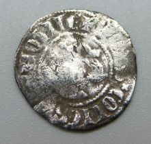 An Edward I 1272 silver penny, possibly Exeter Mint