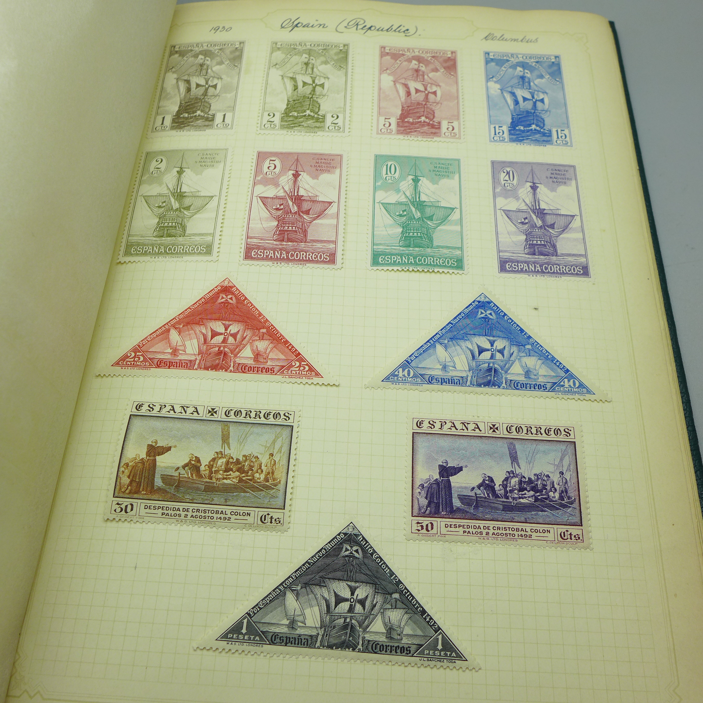 Stamps; an album of GB postage stamps, including Penny Black, a Two Pence Blue, Penny Reds, ( - Image 21 of 42