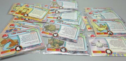 35 vintage Topps Pokemon cards