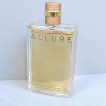 A bottle of Chanel Allure Eau de Parfum