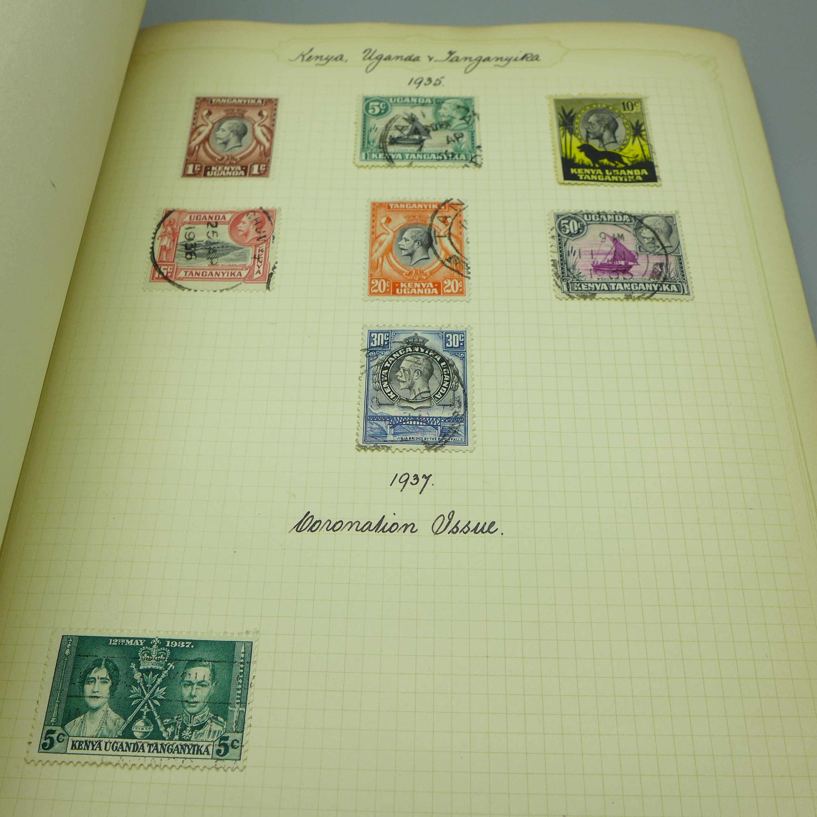 Stamps; an album of GB postage stamps, including Penny Black, a Two Pence Blue, Penny Reds, ( - Image 33 of 42