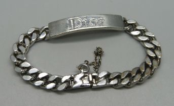 A Dior ID bracelet