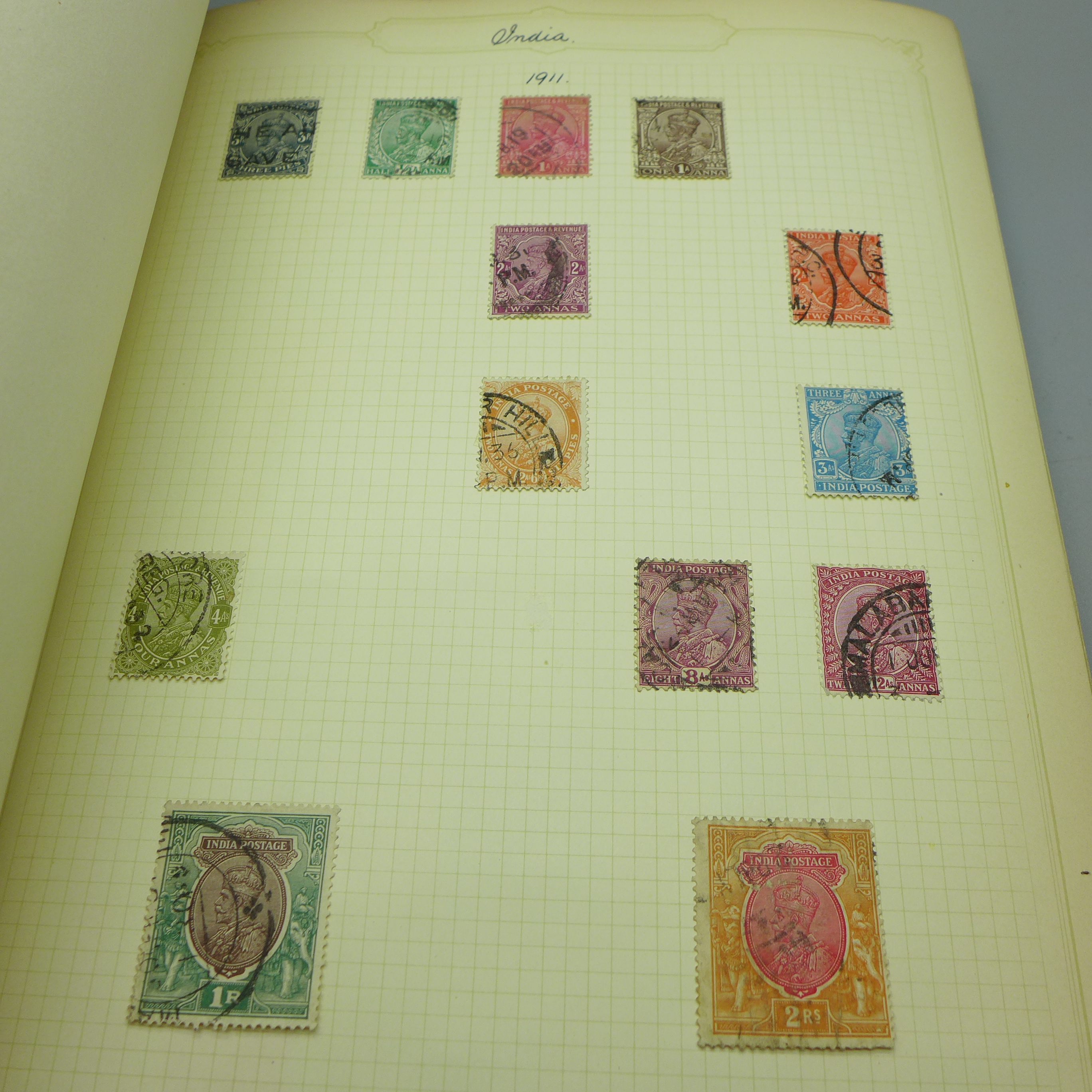 Stamps; an album of GB postage stamps, including Penny Black, a Two Pence Blue, Penny Reds, ( - Image 34 of 42