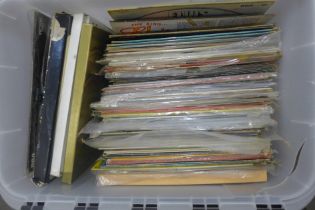 A large box of Elvis Presley LP records including box sets **PLEASE NOTE THIS LOT IS NOT ELIGIBLE