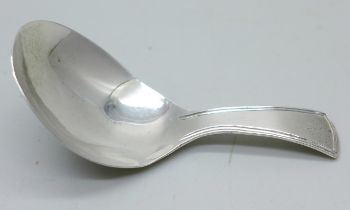 A George III silver caddy spoon, London 1807, maker Josiah Snatt