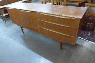 A teak sideboard