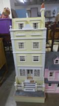 A large Georgian Townhouse style doll's house