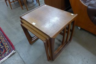 A G-Plan Quadrille teak nest of tables