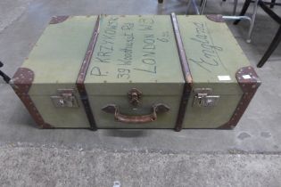A vintage suitcase