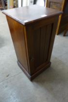 A Victorian beech pot cupboard