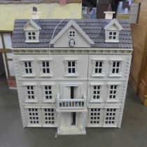 A painted doll's house