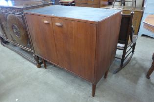 A Younger teak two door cabinet