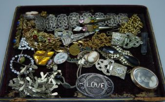 Vintage costume jewellery