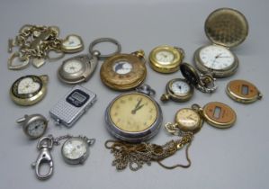 Pendant and pocket watches, etc.
