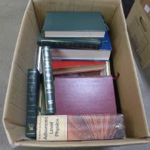 A box of books and assorted picture frames **PLEASE NOTE THIS LOT IS NOT ELIGIBLE FOR POSTING AND