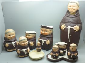 A collection of Goebel monks