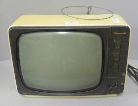 A vintage Panasonic television set