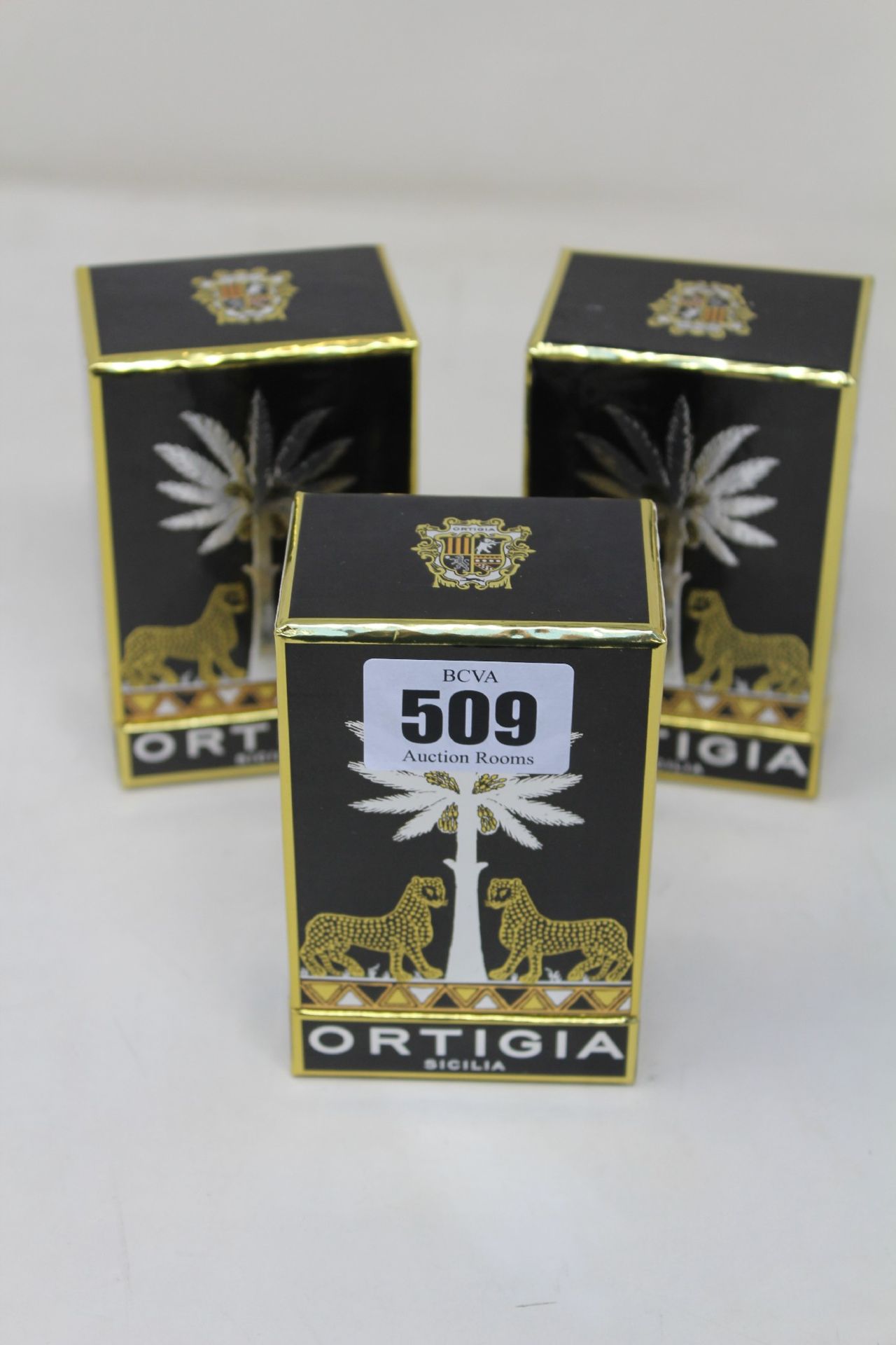 Three as new Ortigia Sicilia 100ml aftershave in Ambra Nera.