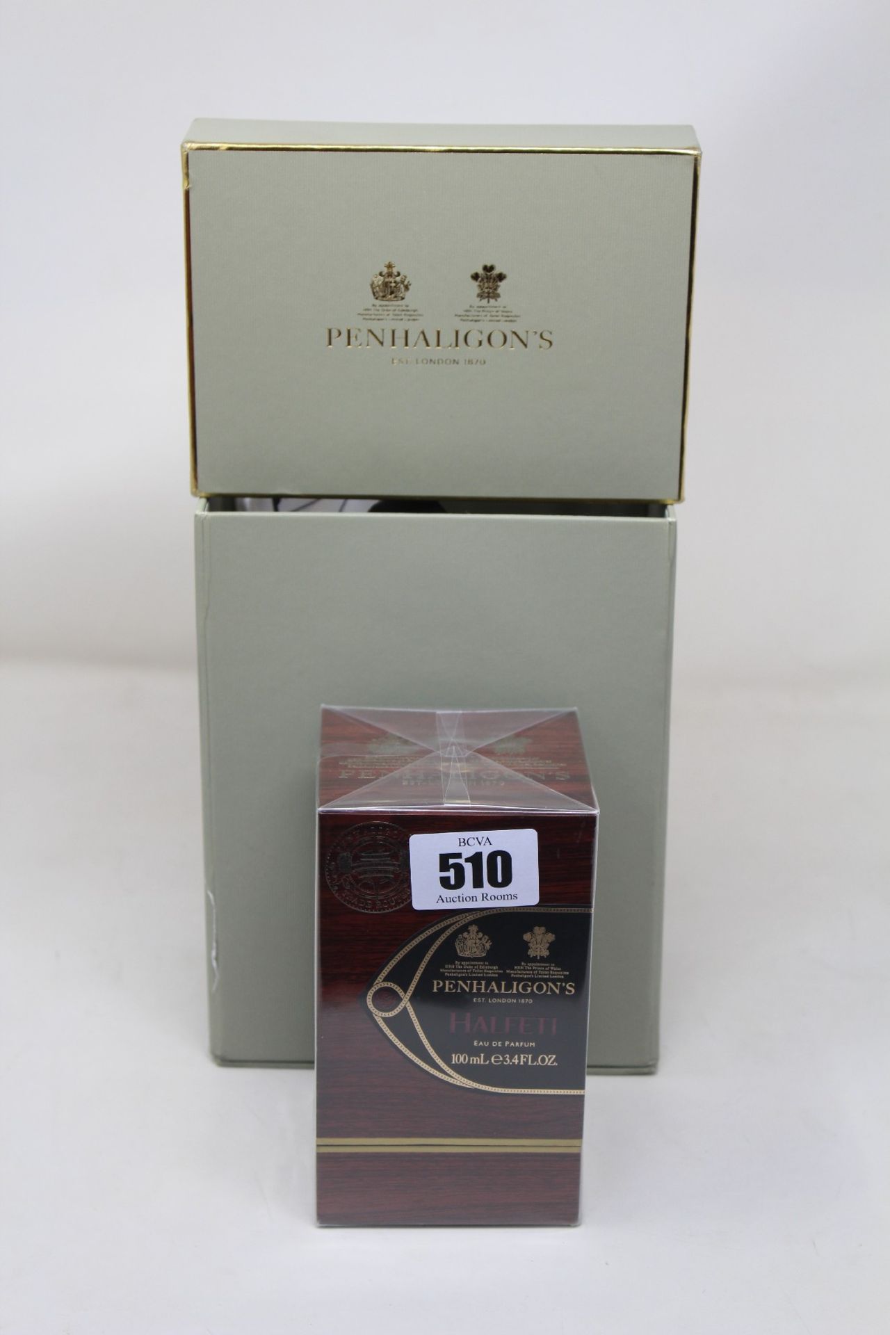 A boxed as new Penhaligon's Halfeti eau de perfume spray (100ml).