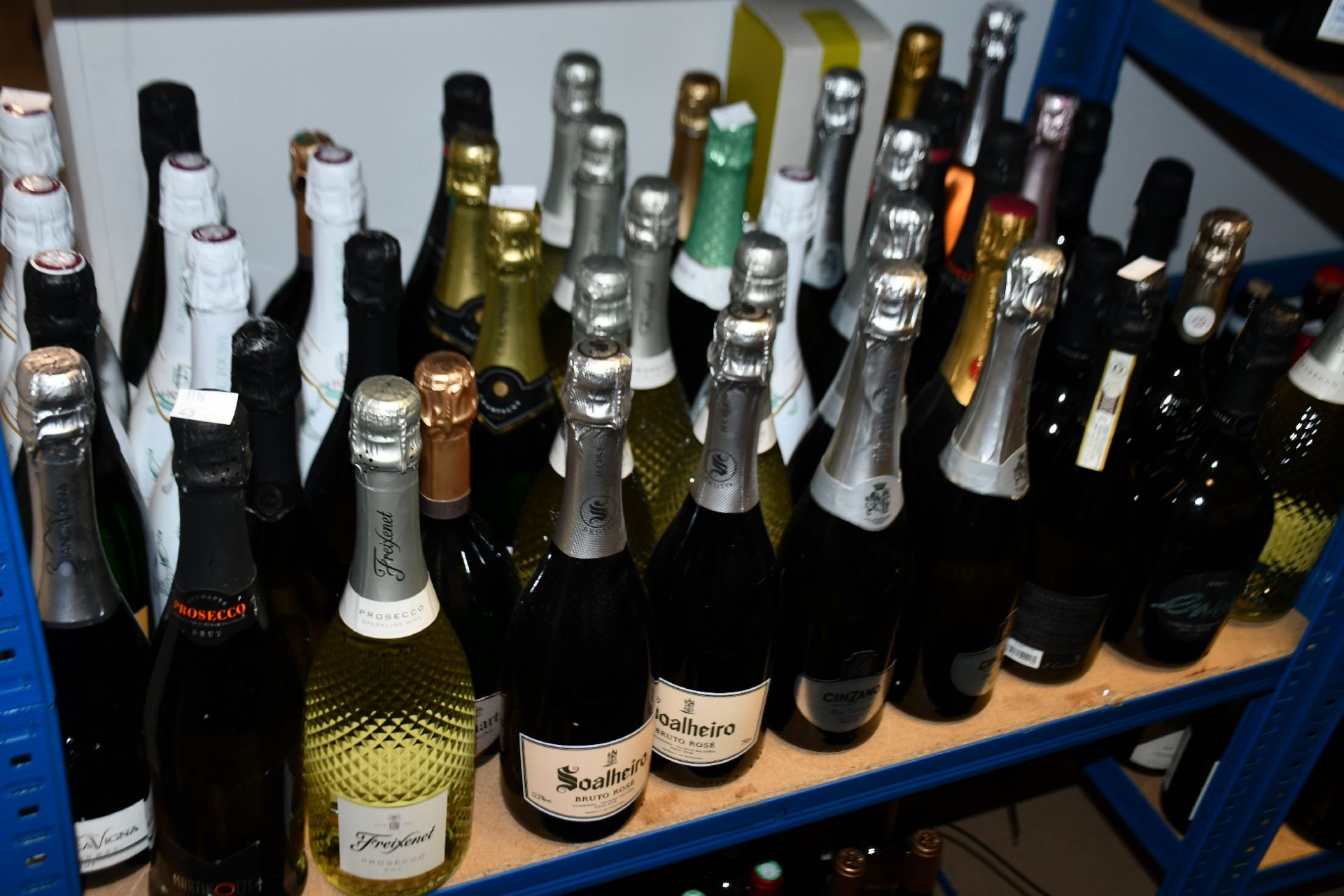 A quantity of wines to include Prosecco, Champagnes and Brut's (Approximately 45 items) (Over 18s