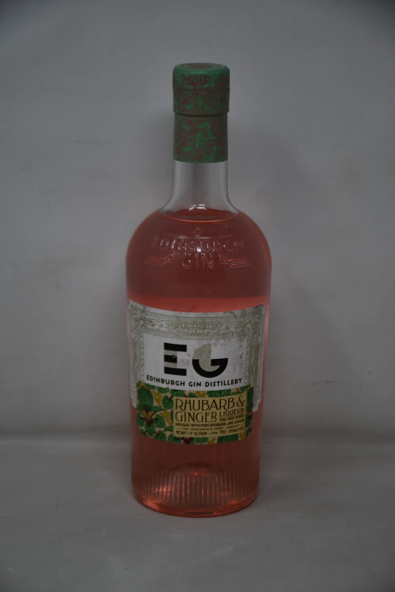 Ten bottles of Edinburgh gin rhubarb and ginger (700ml) (Over 18s only).