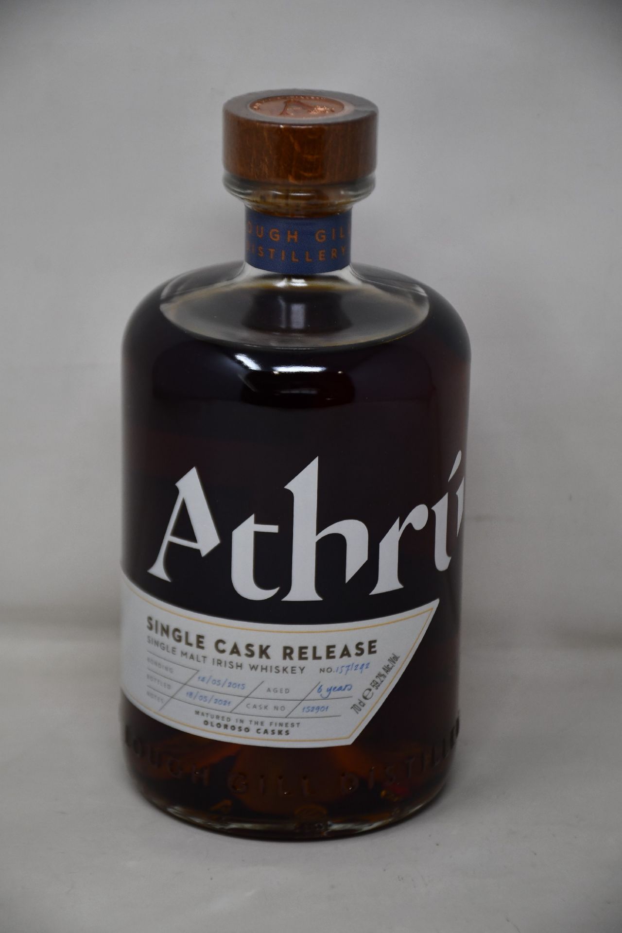 A bottle of Athru Single Cask Release single malt Irish whisky (Aged 6 years) (700ml) (Over 18s