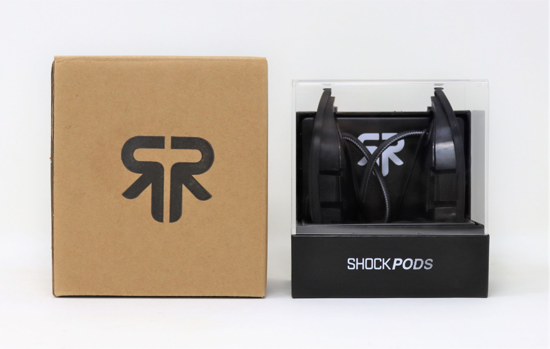 A boxed as new RuRoc RG1-DX ShockPods Bluetooth Headset (For M/L/XL/XXL helmets) (P/N: RSH-SHO-X-M).