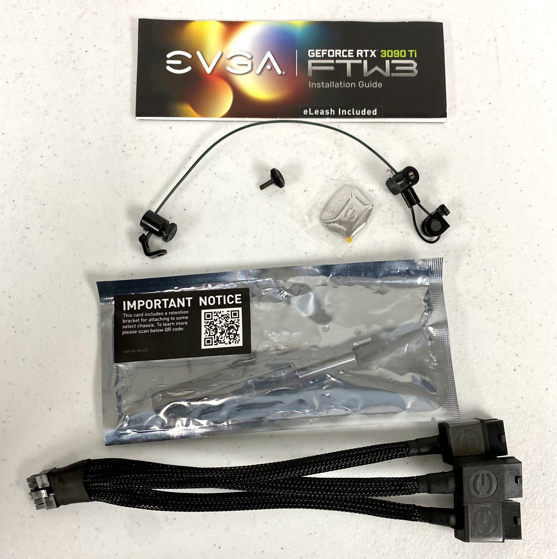 SOLD FOR PARTS: A pre-owned EVGA NVIDIA GeForce RTX 3090 Ti Graphics Card (Boxed, cable and as new f - Image 8 of 18