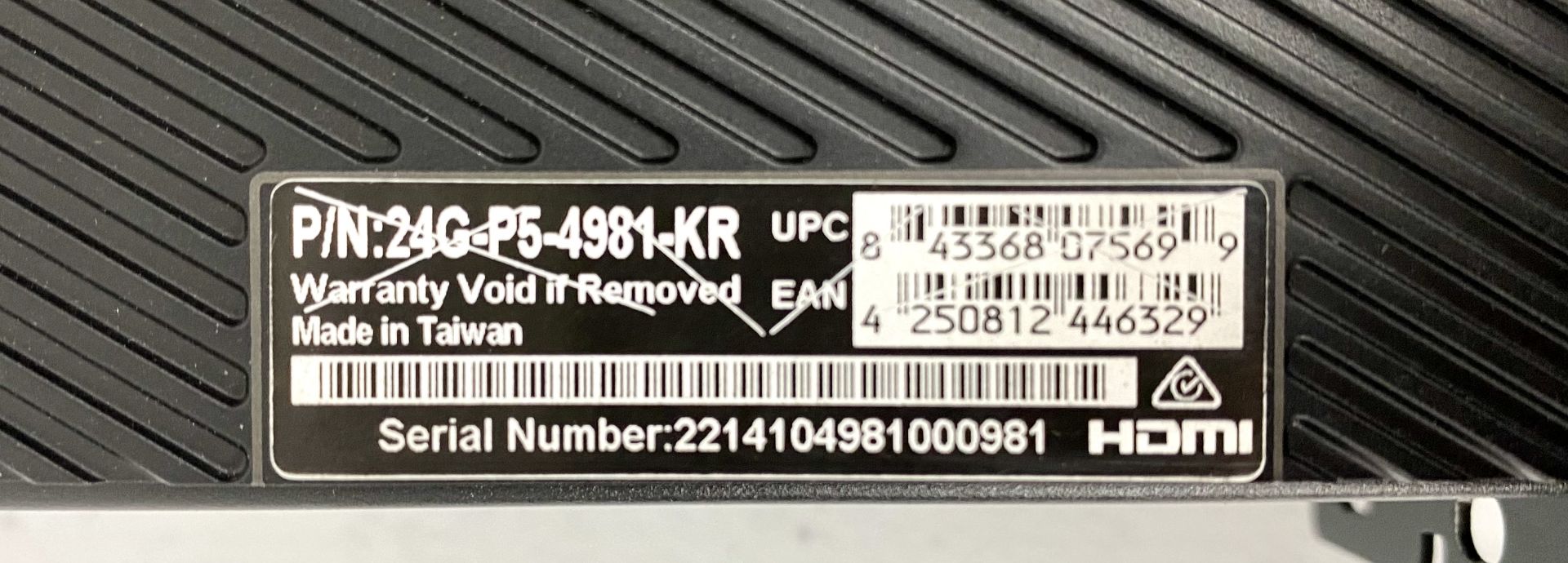 SOLD FOR PARTS: A pre-owned EVGA NVIDIA GeForce RTX 3090 Ti Graphics Card (Boxed, cable and as new f - Image 18 of 18