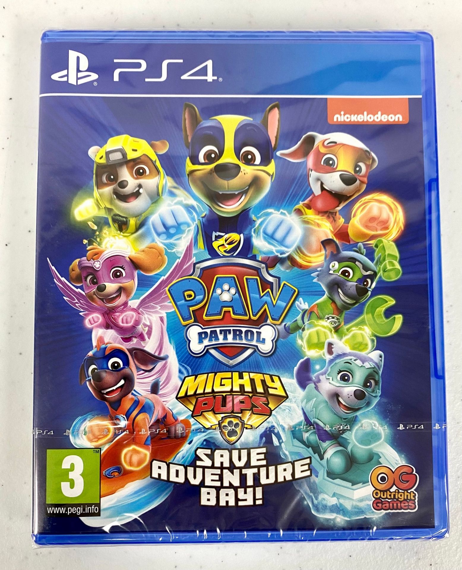 Ten as new PAW Patrol: Mighty Pups Save Adventure Bay! Game Disks for Sony PlayStation 4 (EAN: 50605