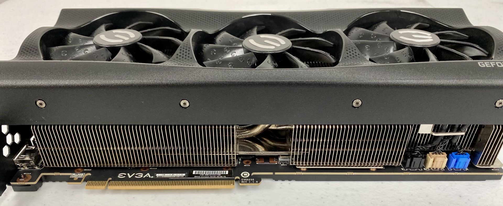 SOLD FOR PARTS: A pre-owned EVGA NVIDIA GeForce RTX 3090 Ti Graphics Card (Boxed, cable and as new f - Image 12 of 18