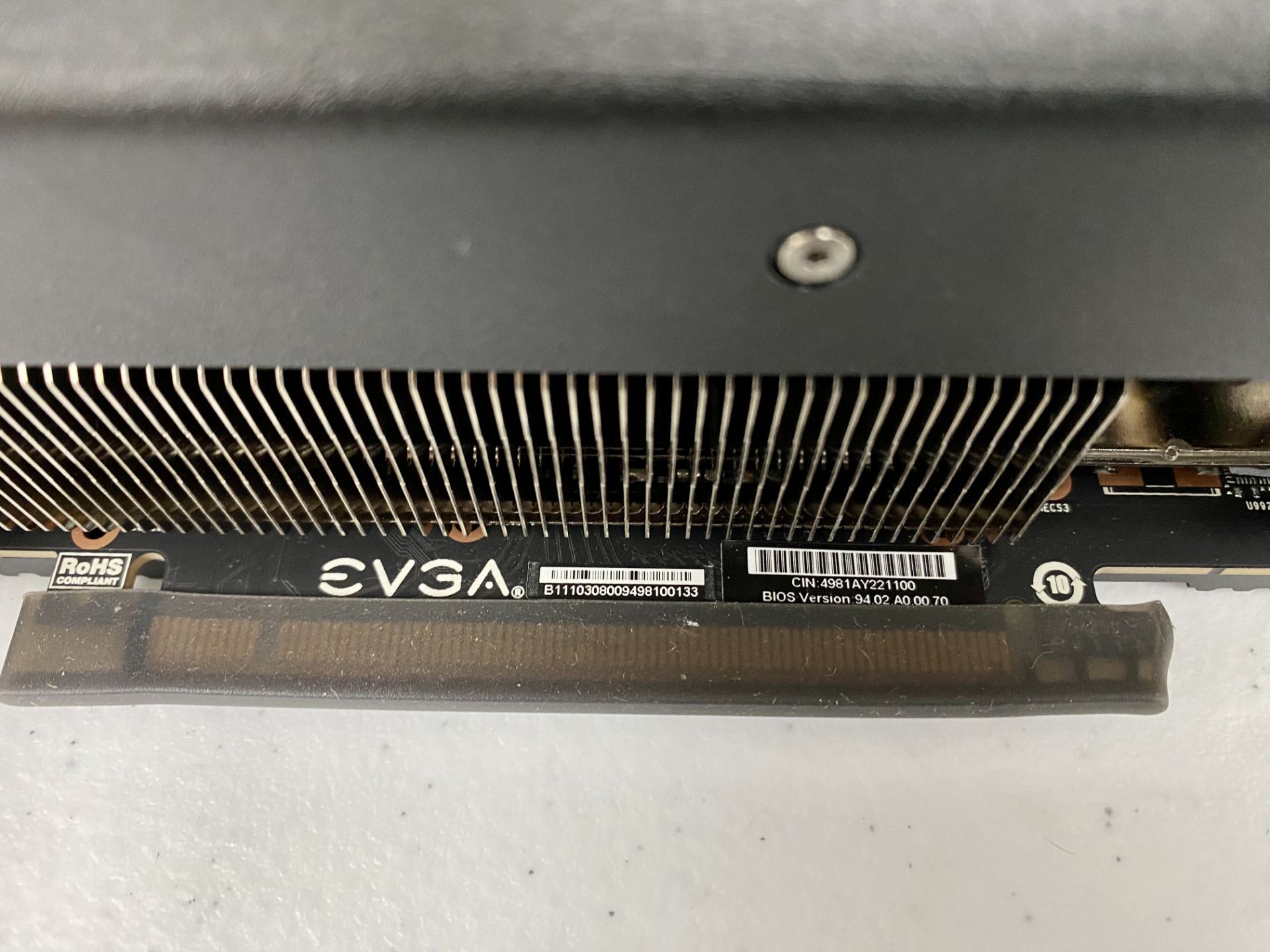 SOLD FOR PARTS: A pre-owned EVGA NVIDIA GeForce RTX 3090 Ti Graphics Card (Boxed, cable and as new f - Image 10 of 18