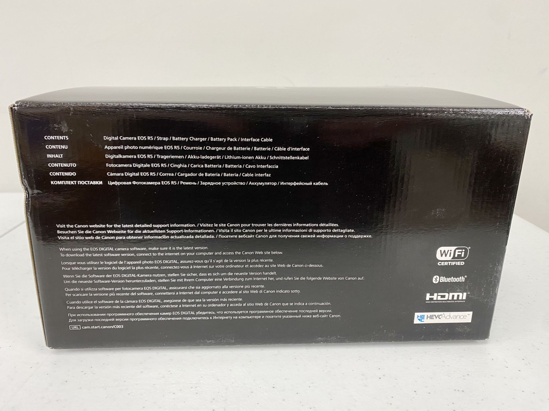 A boxed as new Canon EOS R5 Mirrorless Digital Camera (Body Only)(Box open,inner packaging sealed). - Image 6 of 8