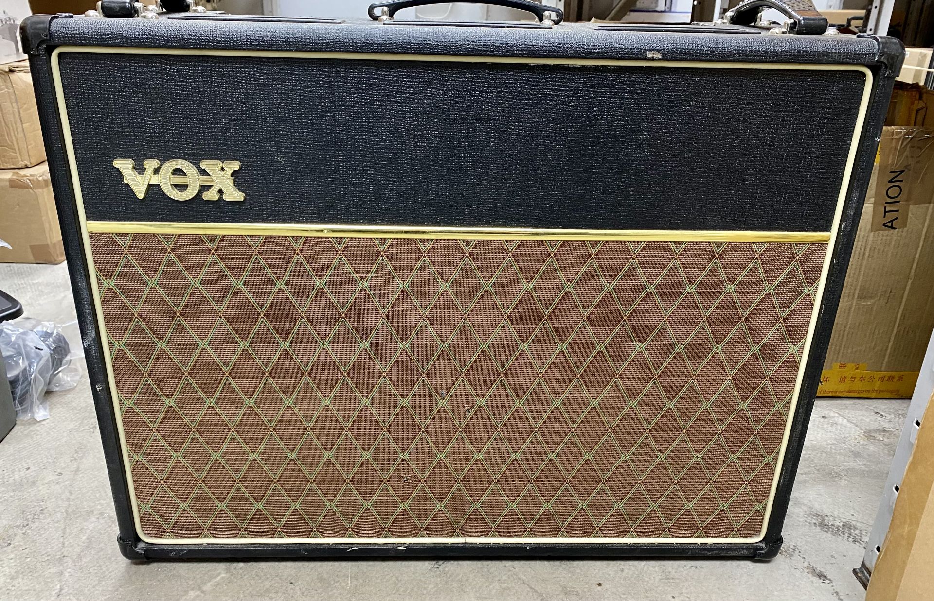 COLLECTION ONLY: A pre-owned Vox AC30CC2 2x12" Guitar Combo Amplifier (Powers on but not tested furt