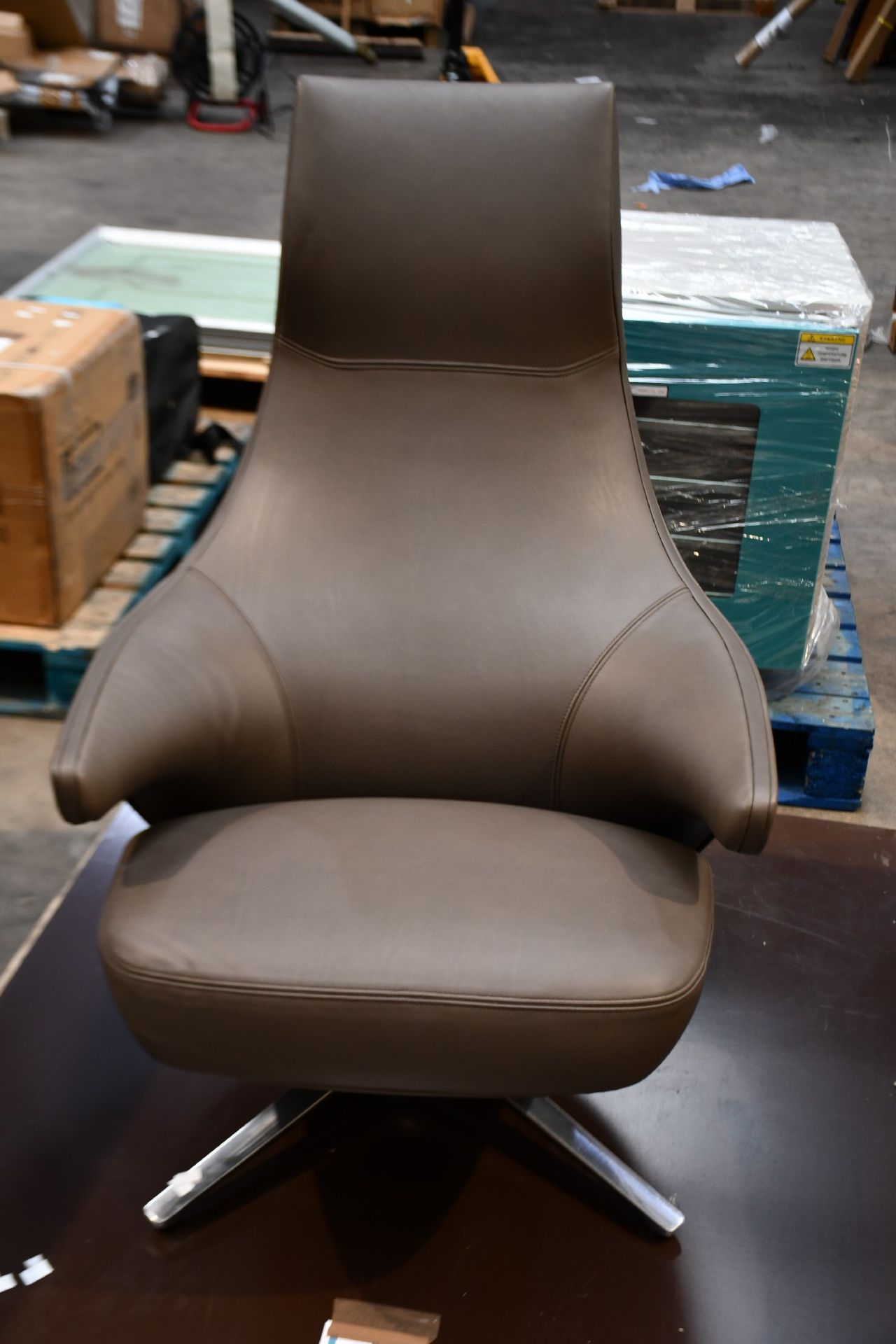 A Poltrona Frau Jay lounge armchair (RRP £5,958).