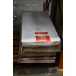 Seven boxed Flomasta towel radiators (Various sizes).