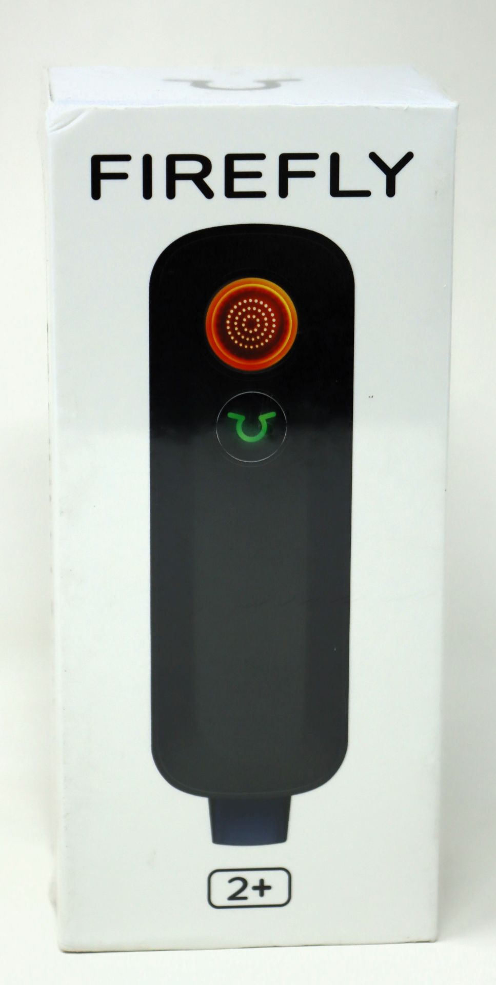 A boxed as new Firefly 2+ Portable Vaporiser in Jet Black (Box sealed) (EAN: 855606003807).
