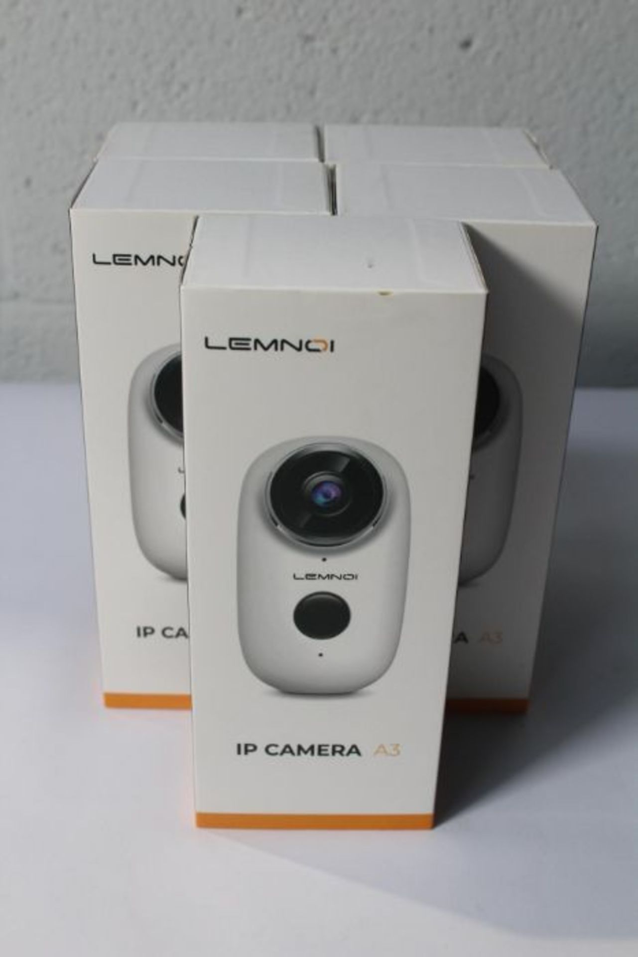 Five boxed as new Lemnoi IP Camera A3.