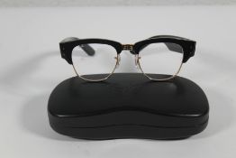 A pair of as new Ray Ban Mega Clubmaster glasses frames 50/21/145 Black Arista.