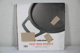 A Solo Stove Cast Iron Griddle - Small.