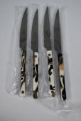 Ten as new Sabre Paris - Bristol Dinner Knives.