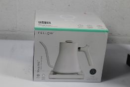 A boxed as new Fellow Stagg EKG Electric Pour-Over Kettle in Matte White, EAN 852212007502.