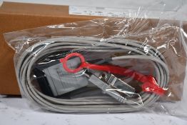 Two as new Covidien Valleylab Patient Return Electrode Cord E-0560, Reusable, 15' (4.6m).