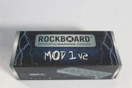A Rockboard by Warwick Mod 1 V2 all in one TRS XLR Patchbay.
