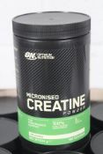 Ten Otimum Nutrition Micronised Creatine Powder 634g (2025).