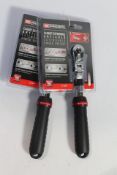 Two as new Facom 3/8" Extendable Hinged Ratchets, JXL.171, EAN 3662424007712.