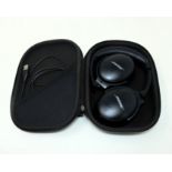 A pre-owned pair of Bose QuietComfort 45 Wireless Noise Cancelling Over-Ear Headphones in Black with