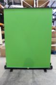 An Elgato Green Screen (Approximately 190 x 150cm, some minor damage to case).
