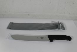 A Victorinox chef's knife 5.7403.25 (Over 18s only).